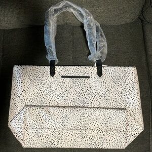 Thirty-one modern tote: Dainty Speckles Pebble
